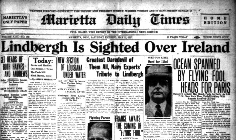 Lindbergh’s flight changed the man and the world